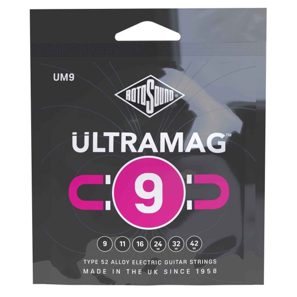 ROTOSOUND UM9  NICKEL (ULTRAMAG) 09-42