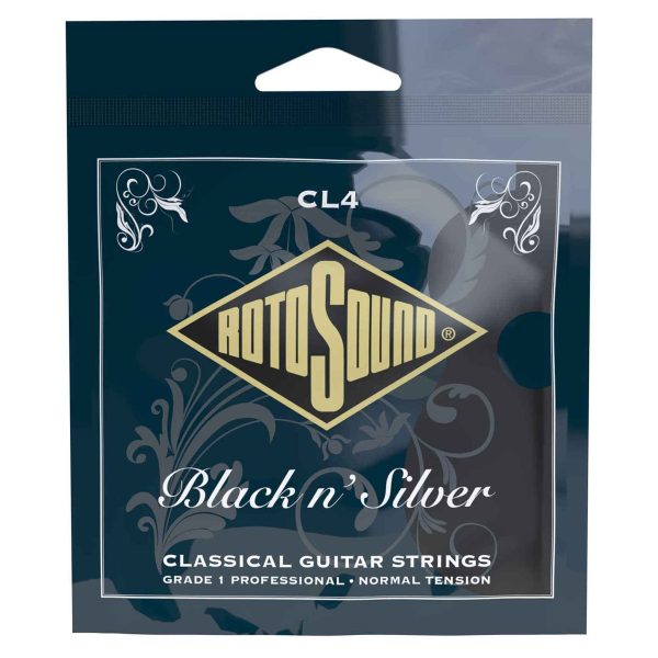 ROTOSOUND CL4 BLACK N SILVER