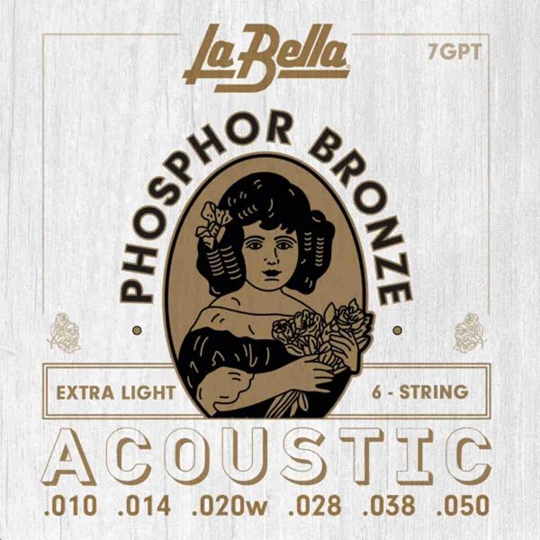 LA BELLA 7GPT PHOSPHOR BRONZE 10-50