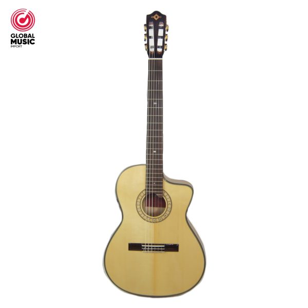 MARTÍNEZ GUITARRA ELECTROACÚSTICA MODELO MP-14 MAPLE (TAPA PINO)