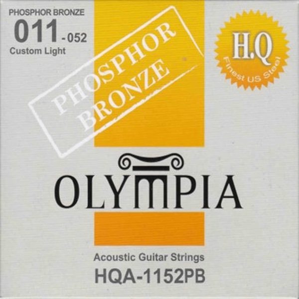 OLYMPIA HQA-1152PB PHOSPHOR BRONCE 011-052 (ACERO DE EE.UU )