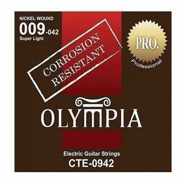 OLYMPIA CTE-0942 NICKEL WOUND SUPER LIGHT 9-42