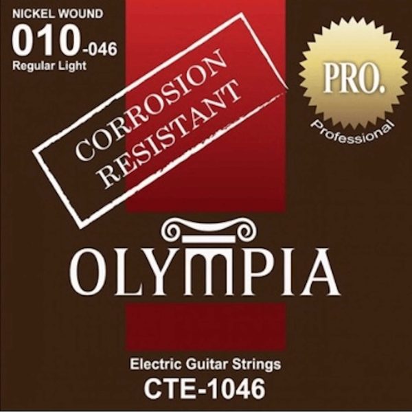 OLYMPIA CTE-1046 NICKEL WOUND SUPER LIGHT 10-46
