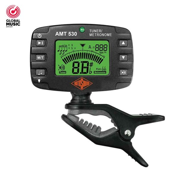 AFINADOR Y TRONOMO CROMATICO  ROTOSOUND AMT-530 CLIP