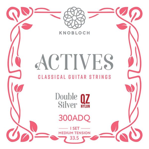 KNOBLOCH CUERDA  DOUBLE SILVER QZ NYLON 300ADQ