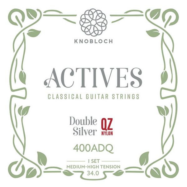 KNOBLOCH CUERDA DOUBLE SILVER QZ NYLON  400ADQ