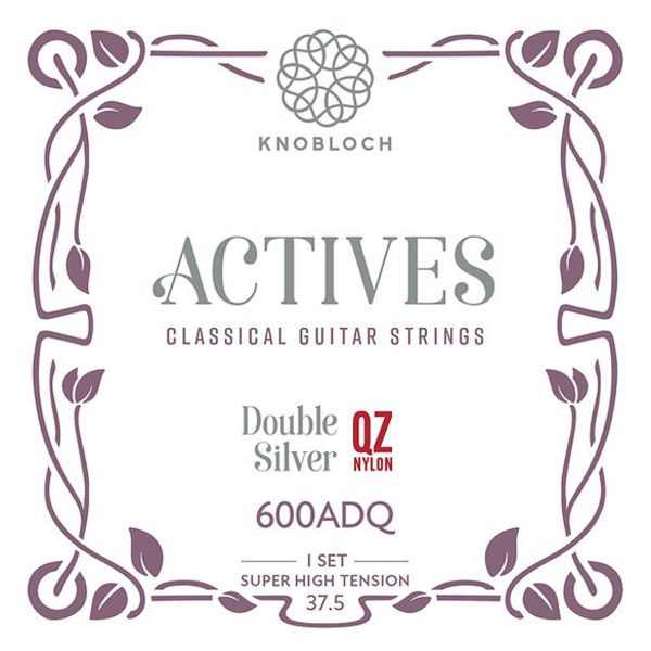 KNOBLOCH   CUERDA DOUBLE SILVER QZ NYLON  600ADQ