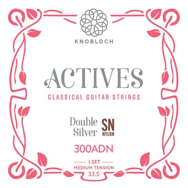 KNOBLOCH CUERDA  DOUBLE SILVER SN NYLON 300ADN
