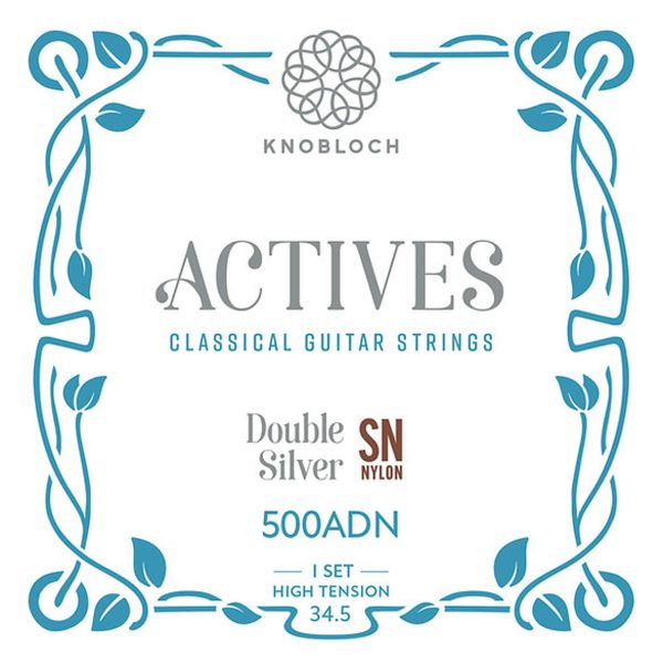 KNOBLOCH  CUERDA  DOUBLE SILVER SN NYLON 500ADN