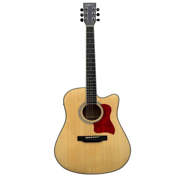 CALIFORNIA GUITARRA ELECTROACÚSTICA JUMBO MODELO AW70 NT