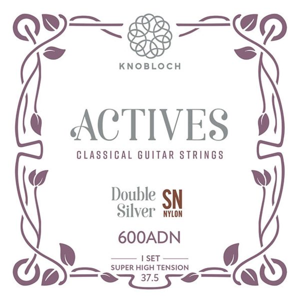 KNOBLOCH  CUERDA  DOUBLE SILVER SN NYLON 600ADN