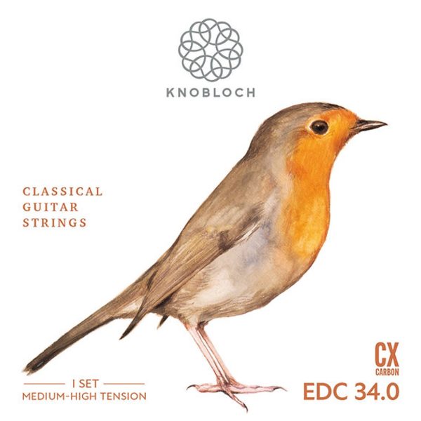 KNOBLOCH CUERDA CARBONO 
ERITHACUS DOUBLE SILVER CX  EDC34.0