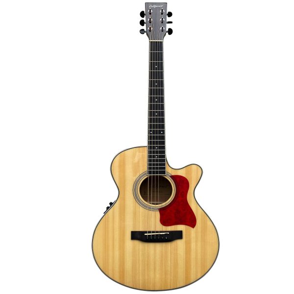 CALIFORNIA AC70 GUITARRA ACUSTICA SEMIJUMBO T. PINO SOLIDO/MAHOGANY (FISHMAN ISYS+) NT