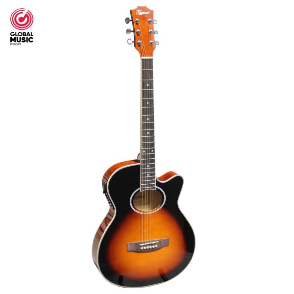 FREEMAN GUITARRA ELECTROACÚSTICA MODELO QAG13E (CAJA DELGADA)