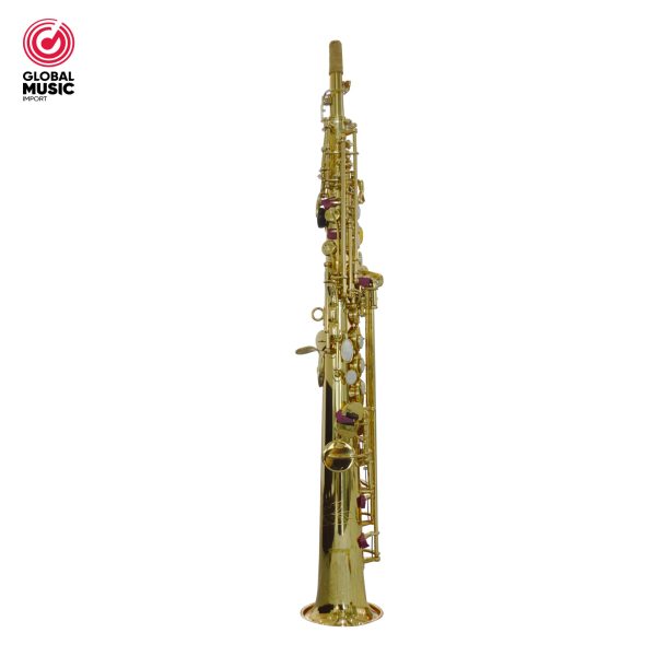 CALIFORNIA SAXO SOPRANO RECTO 
DORADO  CST1001