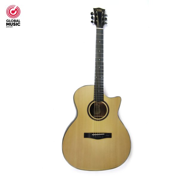 GUITARRA ACUSTICA SEMIJUMBO T. PINO /MAHOGANY SQOE SQ-40Y