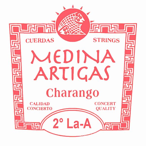 1222 2° CUERDA SUELTA CHARANGO MEDINA ARTIGAS NYLON BLANCOS