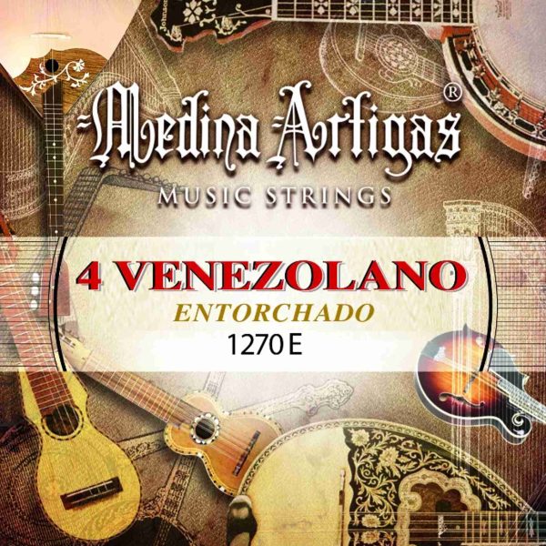 1270E ENCORDADO MEDINA ARTIGAS CUATRO VENEZOLANO ENTORCHADO