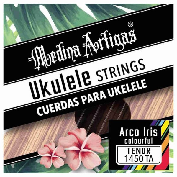 SET DE CUERDAS P/ UKULELE TENOR 
(ARCO IRIS) MEDINA ARTIGAS 1450TA