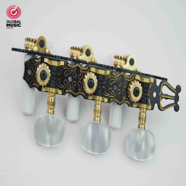GEBR.VAN GENT B.V. PAR CLAVIJERO   TUBO
 NEGRO CON DORADO N°219
CALIDAD Y ELEGANCIA DE ORIGEN HOLANDÉS
