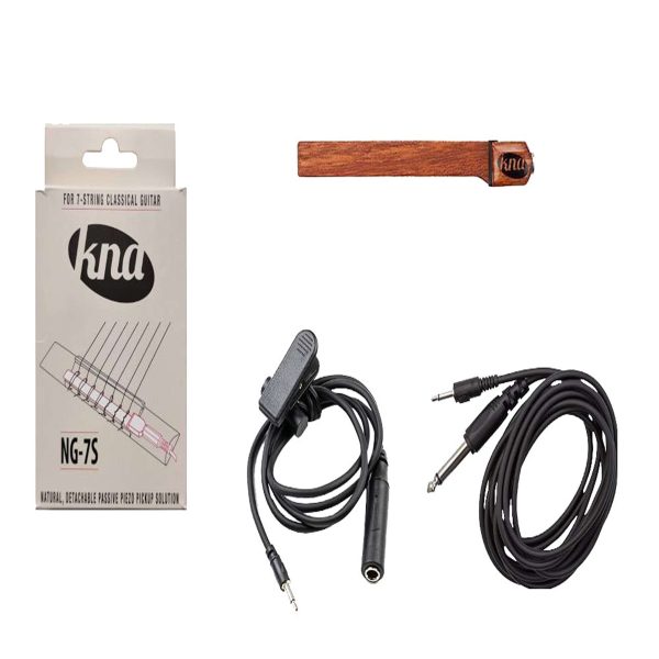 KNA NG-7S PIEZO PORTATIL DIRECTO PARA
 GUITARRA CLÁSICA (DE 7 CUERDAS)