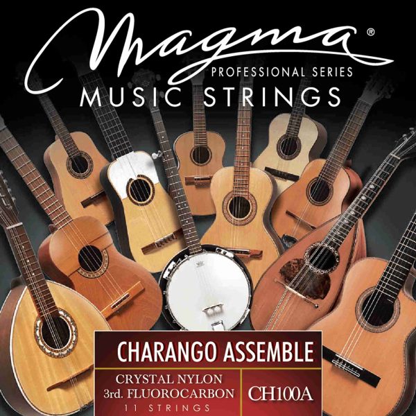 MAGMA CH100A CUERDAS P/ CHARANGO CRYSTAL NYLON / 3° FLUOROCARBON