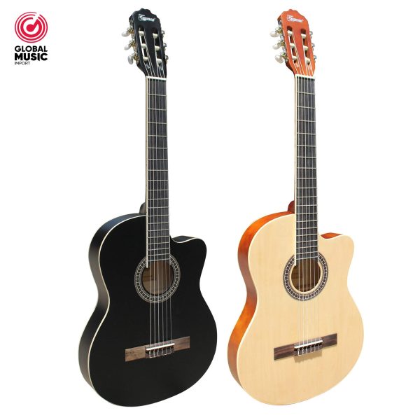 FREEMAN GUITARRA CLÁSICA MODELO QCG10C SL M (CAJA DELGADA - MATE)