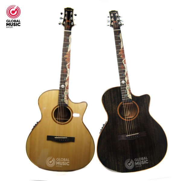 GUITARRA ELECTROACUSTICA SEMIJUMBO T. PINO/MAHOGANY (FISHMAN EQ-301) SQOE SQ-SMLT-N