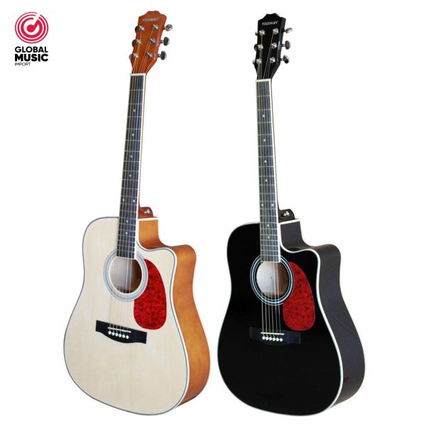 FREEMAN GUITARRA ACÚSTICA JUMBO MODELO QAG411G