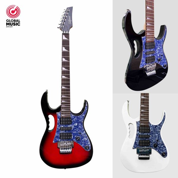 CALIFORNIA GDT130H GUITARRA ELÉCTRICA DE 5 PAST MOD. JEM JR