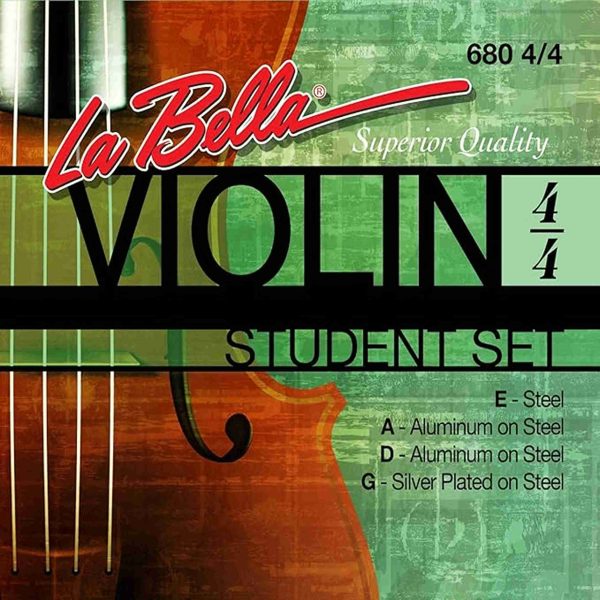 LA BELLA  680 VIOLIN (STUDENT SET)