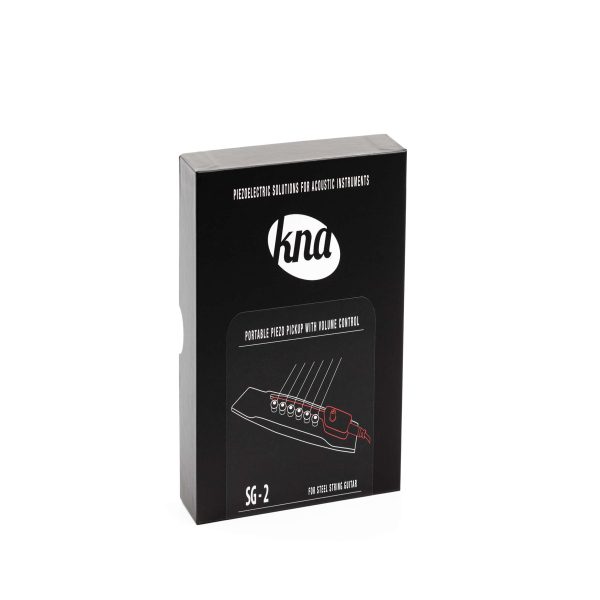 KNA SG-2 PIEZO PORTATIL DIRECTO (CONTROL VOLUMEN) 
PARA GUITARRA ACÚSTICA